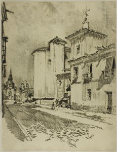 Igrejas altas e imponentes de Joseph Pennell
