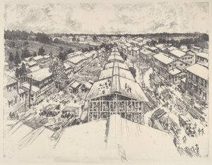 O Campo, a Nova Arquitectura, 1917. de Joseph Pennell