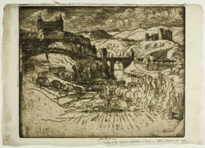 Os Castelos, Toledo de Joseph Pennell