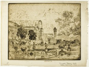O Palácio de Cristal de Joseph Pennell