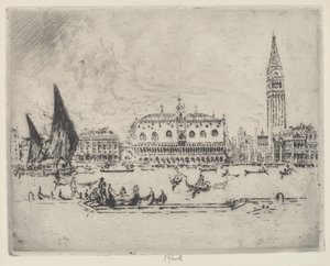 O Palácio Ducal de Joseph Pennell
