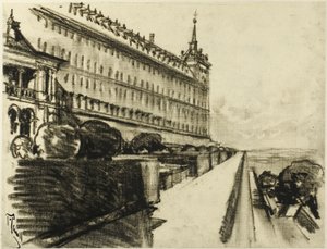 O Escorial Sem Fim de Joseph Pennell
