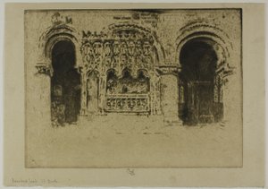 Túmulo do Fundador, Igreja de São Bartolomeu o Grande de Joseph Pennell