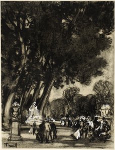 O Jardim da Ilha, Aranjuez de Joseph Pennell