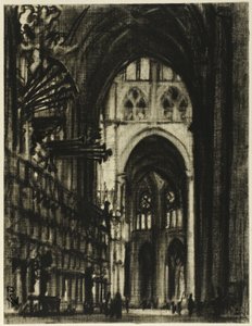 Os tubos de órgão dourados de Joseph Pennell