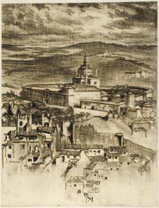 O Hospício de São João, Toledo de Joseph Pennell