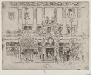 O Instituto, Piccadilly de Joseph Pennell