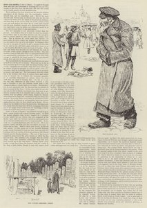 O judeu em casa, por Joseph Pennell de Joseph Pennell