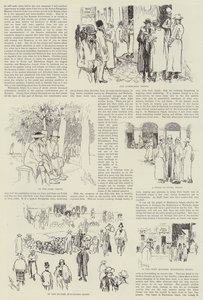 O judeu em casa, por Joseph Pennell de Joseph Pennell