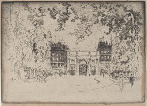 O arco de mármore de Joseph Pennell