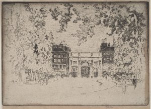 O Marble Arch de Joseph Pennell