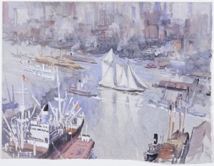 A escuna de Joseph Pennell
