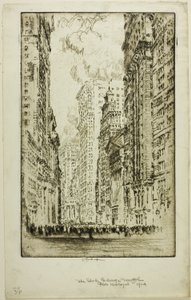 A Bolsa de Valores de Joseph Pennell