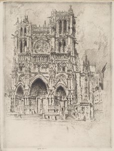 A Frente Oeste, Amiens de Joseph Pennell