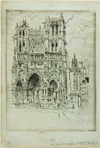 A Frente Ocidental, Amiens de Joseph Pennell