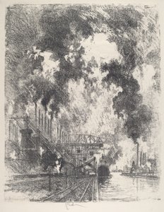 Descarga de minério de Joseph Pennell