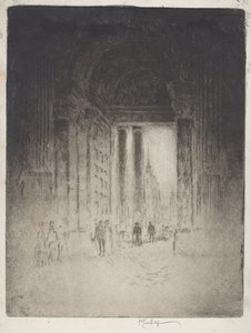 Porta Oeste, São Paulo de Joseph Pennell