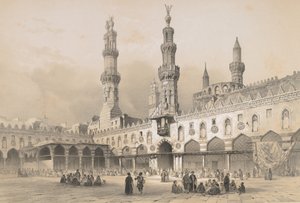 22. Tribunal da Mesquita de Ahzar, Kairo, 1843.