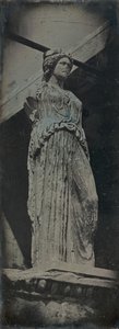 Caryatid, Erechtheion, Atenas, 1842. de Joseph Philibert Girault De Prangey