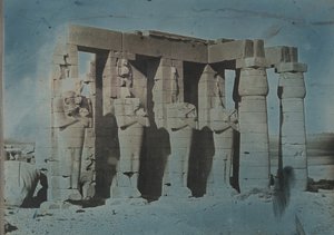 Ramesseum, Tebas, 1844. de Joseph Philibert Girault De Prangey