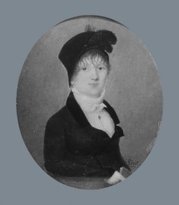 Retrato de uma senhora, c. 1808. de Joseph Pierre Picot de Limoelan de