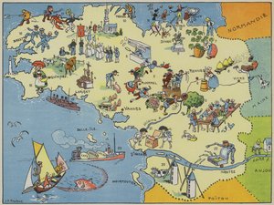 Bretagne (litografia a cores)