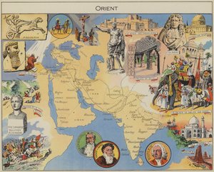 Oriente (litografia a cores)