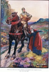 Segura você, te abraça, bravo Wallace! Os ingleses enforcaram todos os seus melhores homens como cães, 1910 de Joseph Ratcliffe Skelton