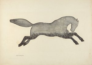 Cavalo Cata-vento de Joseph Rothenberg