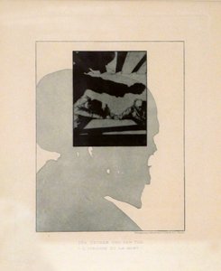 Der Zecher und der Tod (L&39;ivrogne et la Mort), de la série Ein moderner Totentanz (Une danse macabre moderne).