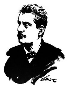 Giacomo Puccini, compositor italiano, 1912