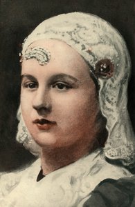 Wilhelmina, rainha da Holanda, 1910.