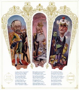 Caricaturas (cor litho)