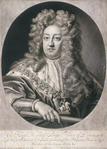 Retrato oval de George, Príncipe da Dinamarca, 1704