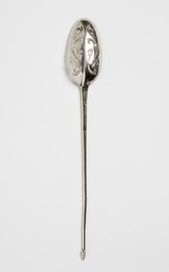 Colher de Esforço, c.1725 (prateado)