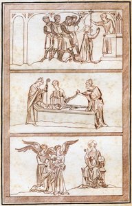 A vida de Thomas Becket, 1801. de Joseph Strutt