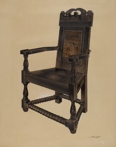 Cadeira esculpida de Joseph Sudek