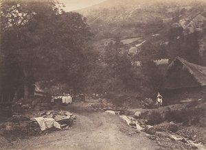 Aldeia de Montaubant tirada de Luchon, 1853.