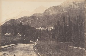 Vista das Águas de Saint-Sauveur, 1853. de Joseph Vigier
