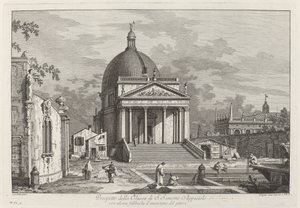 Prospecto da Igreja de SAN. Simeone Apostolo, 1742.