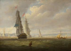 Navios entrando no Avon de Joseph Walter