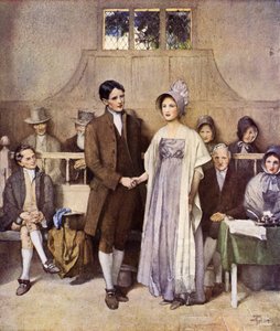 Um Casamento Quaker, Amor e Lealdade (cor litho)