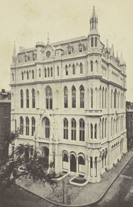 Novo Templo Maçónico, Boston, 1860s. de Joseph Ward