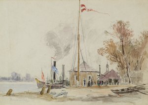 No Kaisermühlen em Viena de Joseph Werner