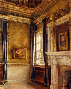 Blue Velvet Room - Canto dos Sonhos, Chiswick House (óleo sobre tela)