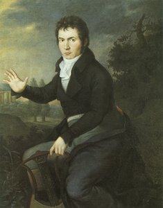 Retrato de van Beethoven de Joseph Willibrord Mahler