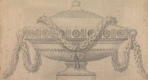 Desenho para uma urna de Joseph Wilton