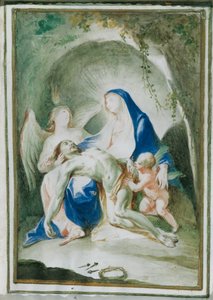 Maria com o corpo de Cristo
