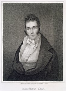 Thomas Say (1787-1834), gravado por Henry Hoppner Meyer (1787-1847)