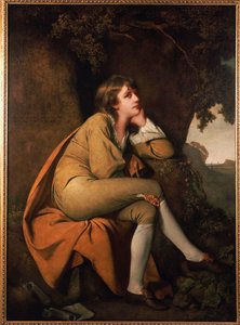 Edwin, de "Minstrel", do Dr. Beattie de Joseph Wright of Derby